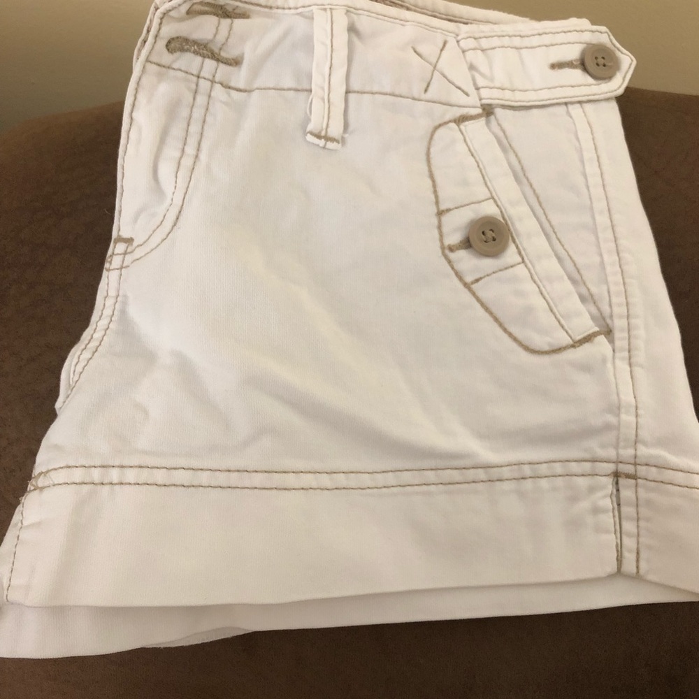 White Maurices shorts